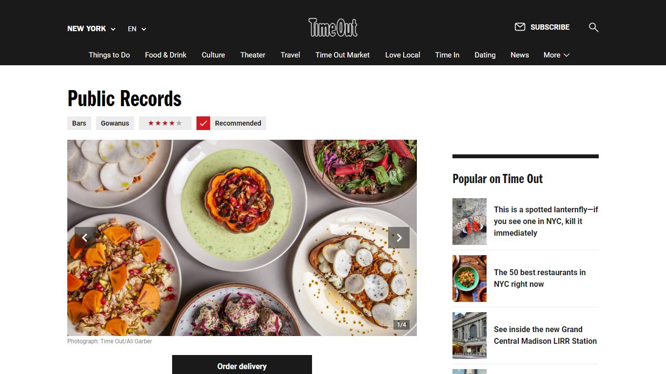 Brooklyn's New Public Records Restaurant Has Music and ...